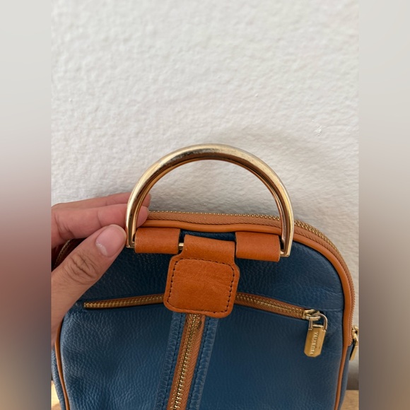 Valentina Italian Leather Convertible Sling Mini Backpack - Picture 14 of 15